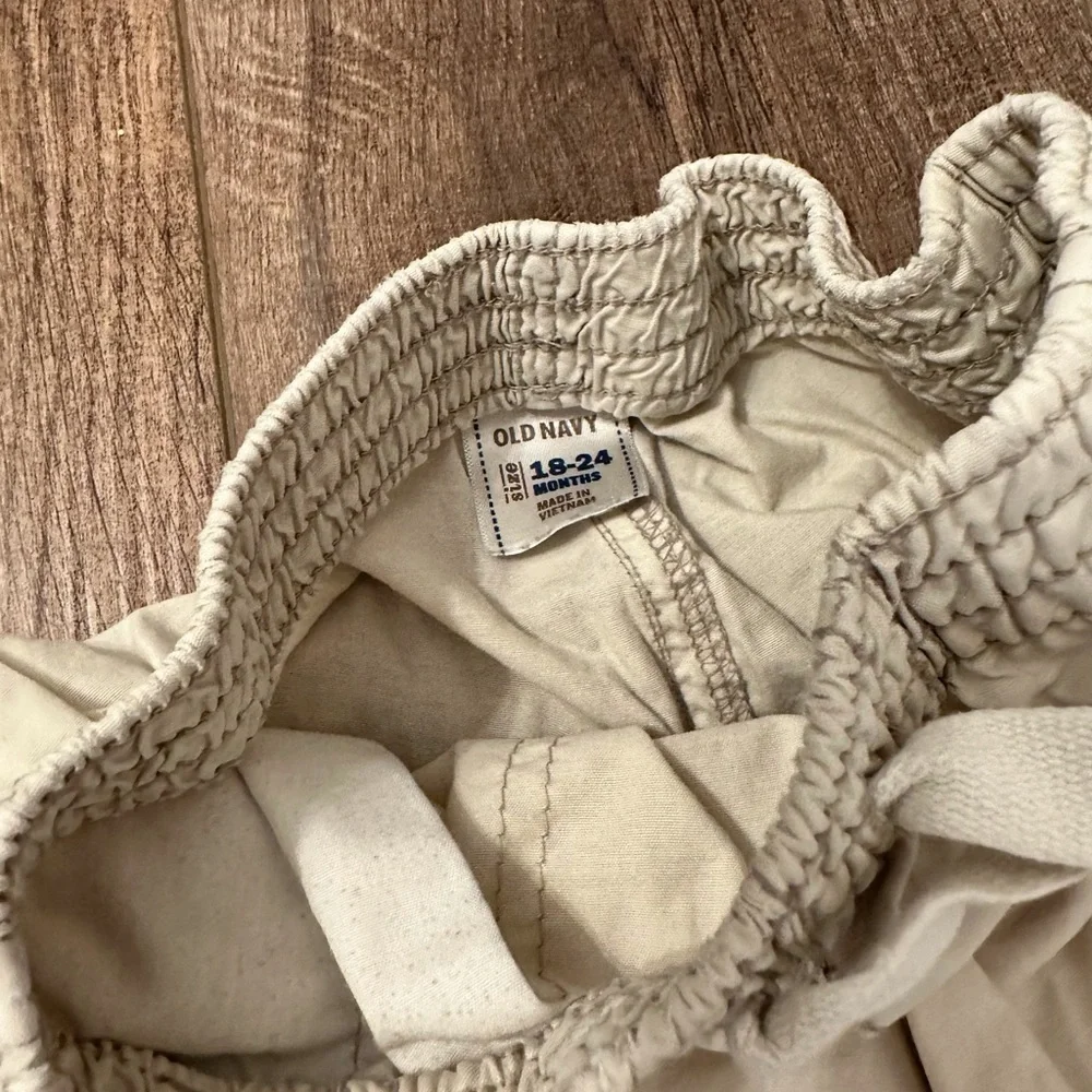 Bundle of 2 Cargo Pants and Shorts Baby Boy 24 Months by Old Navy